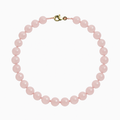 Rose Quartz Choker - Ourfin Necklaces