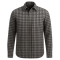 Wool Houndstooth Shirt - Ourfin Shirts